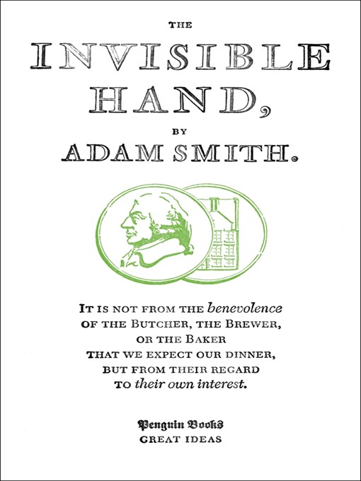 Title details for The Invisible Hand by Adam Smith - Available